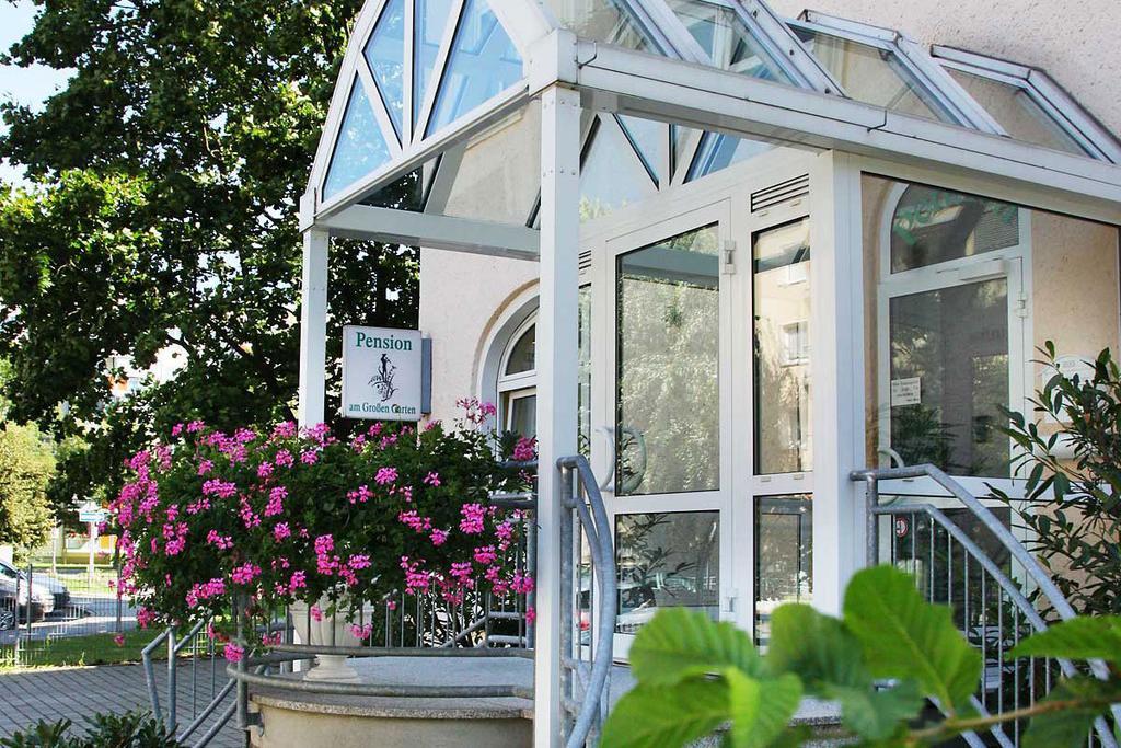 Pension Am Grossen Garten Drážďany Exteriér fotografie